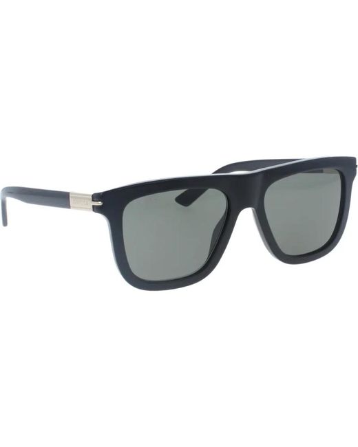 Gucci Klassische schwarze sonnenbrille in Gray für Herren