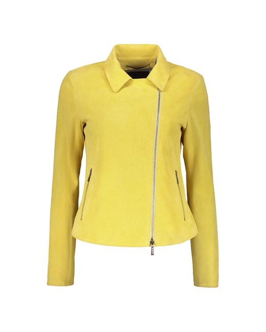 Leather Jackets Moorer en coloris Yellow
