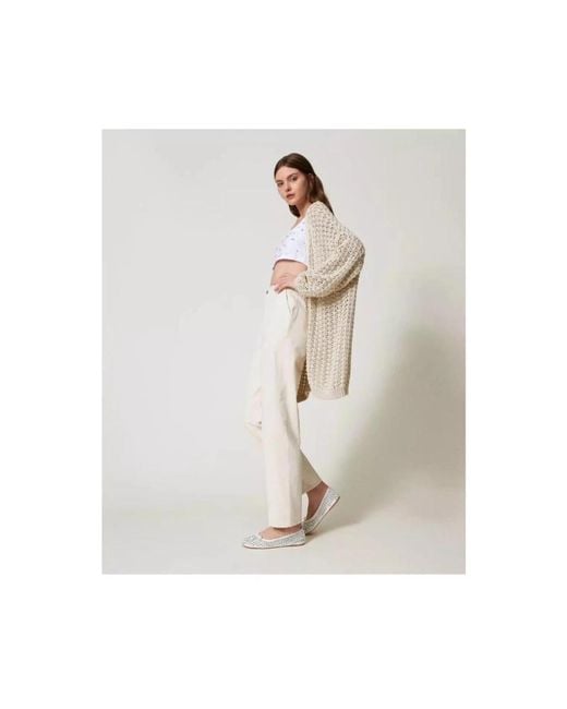 Chinos Twinset de color White