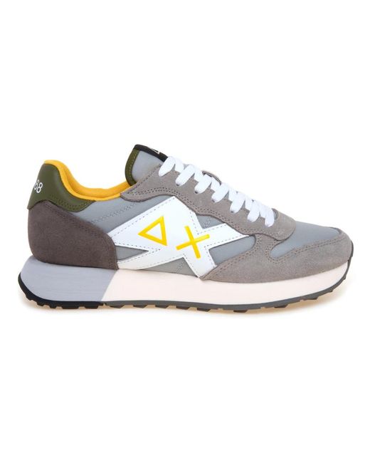 Sun 68 Sneakers in het Gray voor heren