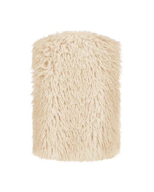 Riani Natural Faux Fur & Shearling Jackets