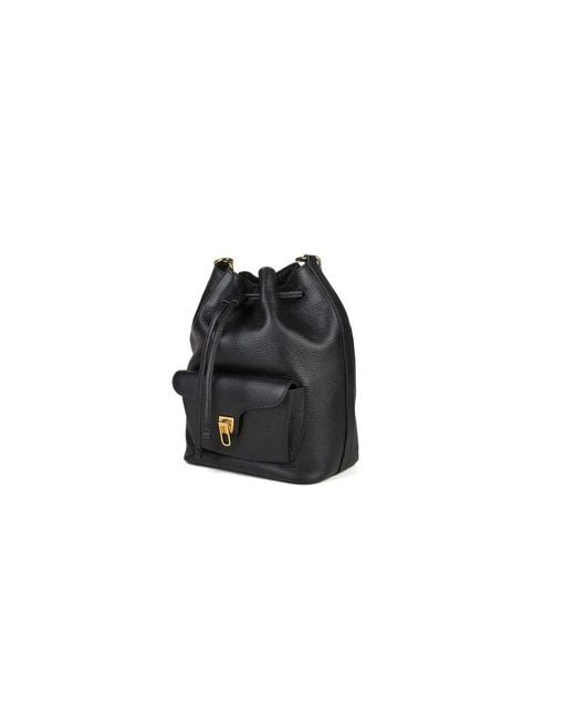 Coccinelle Black Bucket Bags