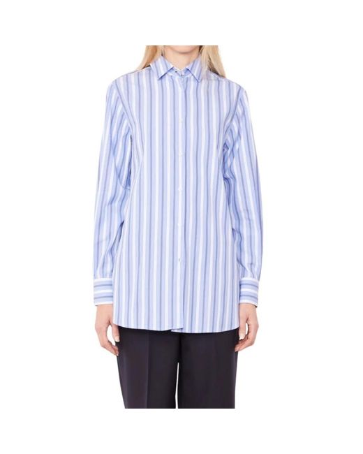 Officine Generale Blue Shirts