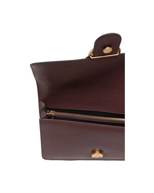 Pinko Brown Cross Body Bags
