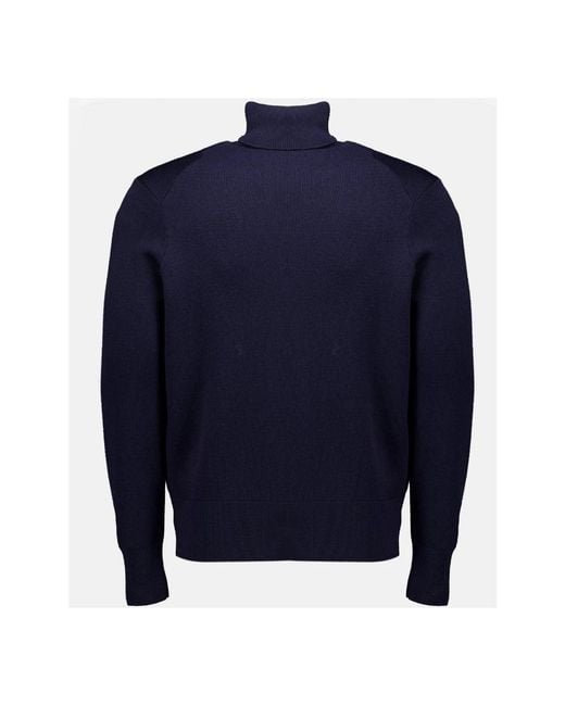AMI Blue Turtlenecks for men
