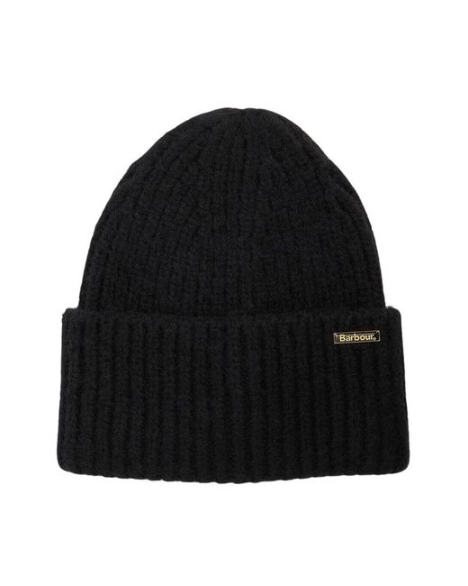 Barbour Black Beanies