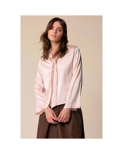 Kocca Overhemden ,Roze ,Katoen Blouse in het Pink