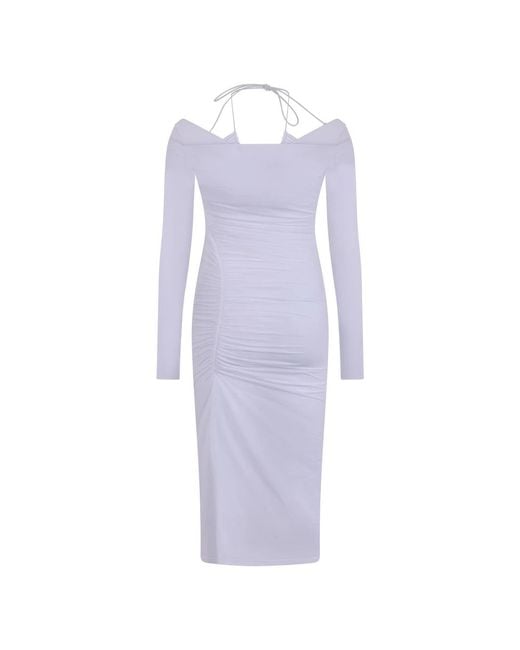LES FILLES D'EVA Purple Midi Dresses