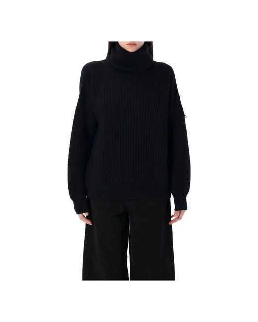 Moncler Black Turtlenecks
