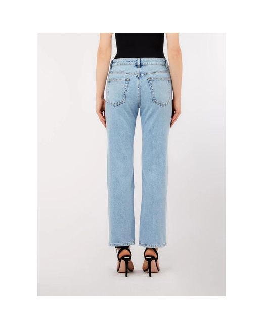 Liu Jo Blue Straight Fit Jeans