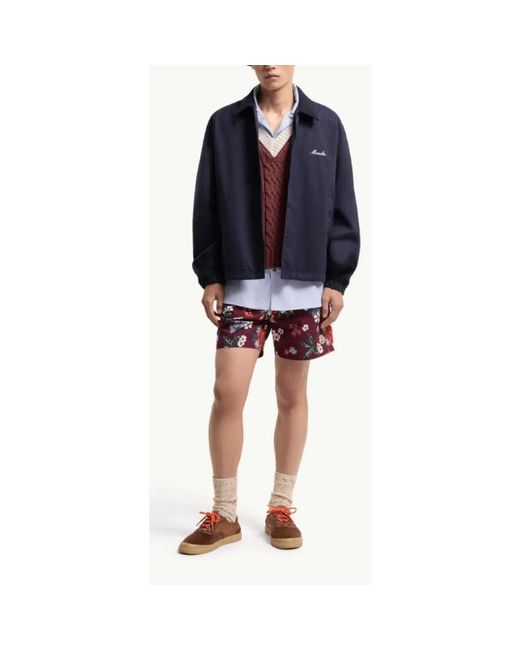 Moncler Red Beachwear for men