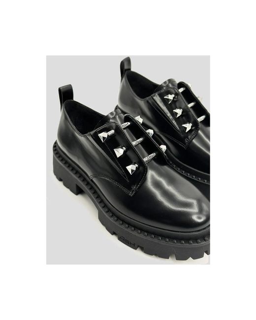 Ash Black Laced Shoes