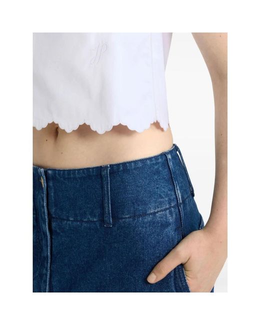 Patou Blue Straight Fit Jeans
