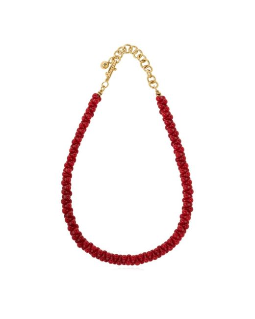 Necklaces di Ulla Johnson in Red