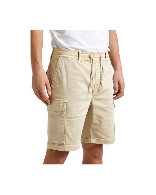 Pepe Jeans Natural Casual Shorts for men