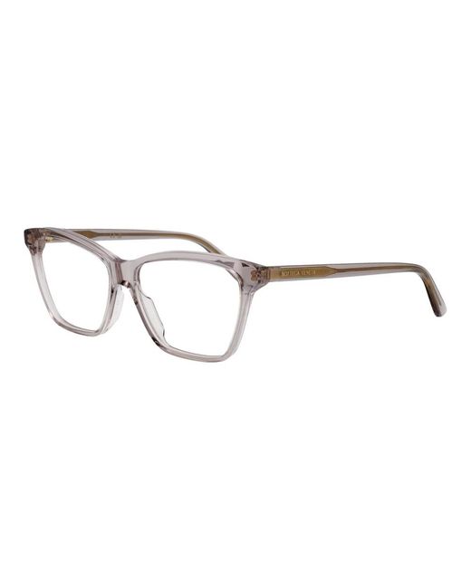 Bottega Veneta Brown Glasses