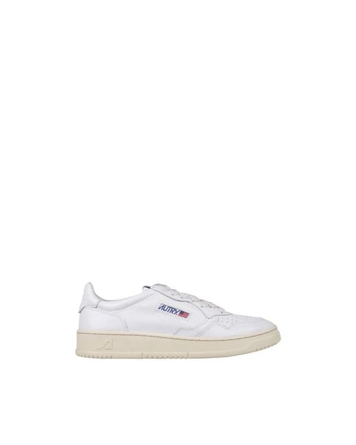 Autry White Sneakers for men