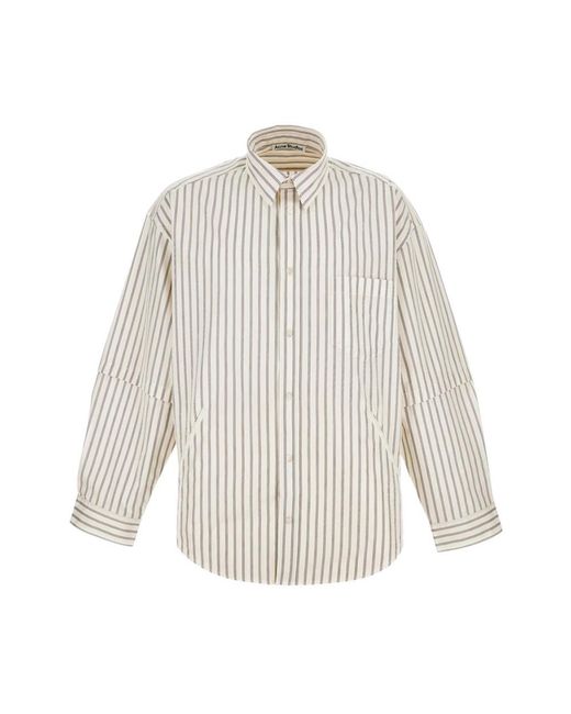 Acne Casual Shirts in het White voor heren