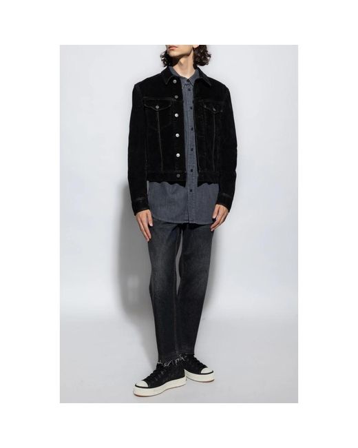 Isabel Marant Blue Denim Shirts for men
