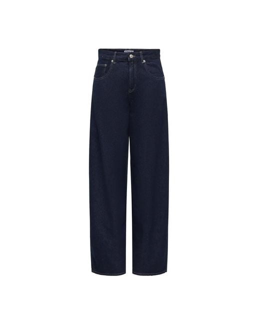 ONLY Jeans ,Blauw ,Bootcut Jeans in het Blue