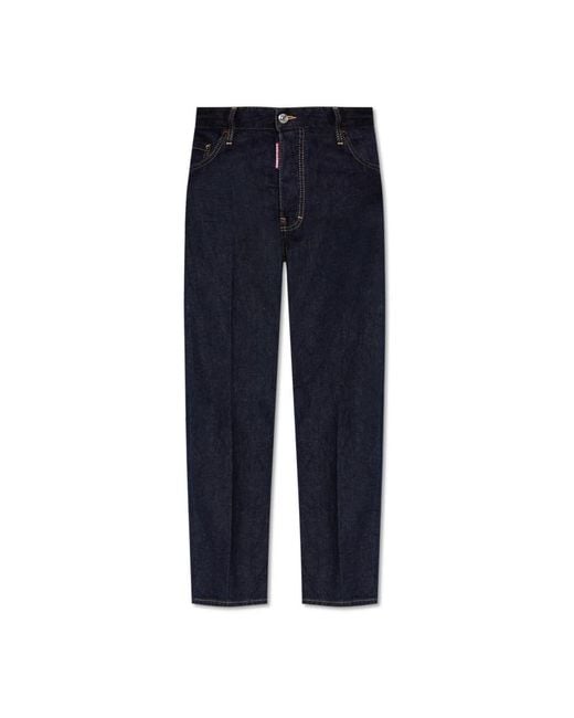 Straight Jeans DSquared² de hombre de color Blue