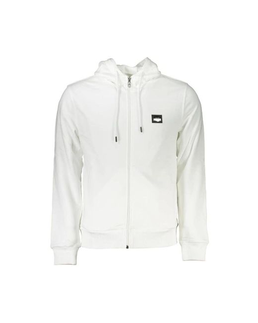 Roberto Cavalli White Zip-Throughs for men