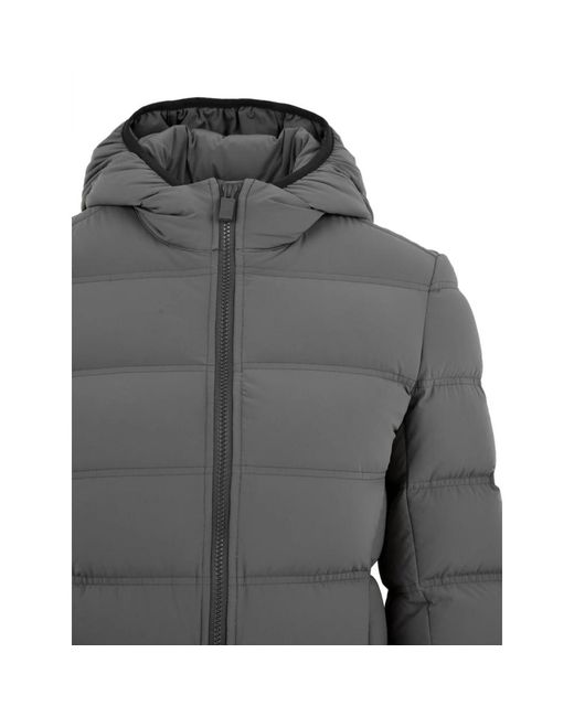 Aspesi Jassen ,Grijs Puffer Jas in het Gray