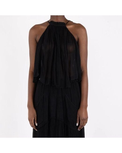 Midi Dresses Isabel Marant de color Black