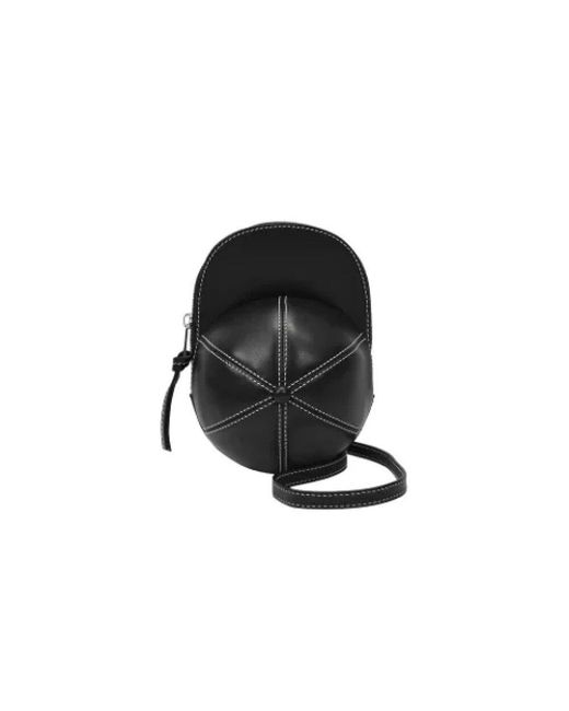 J.W. Anderson Black Cap bag - leder-schultertaschen