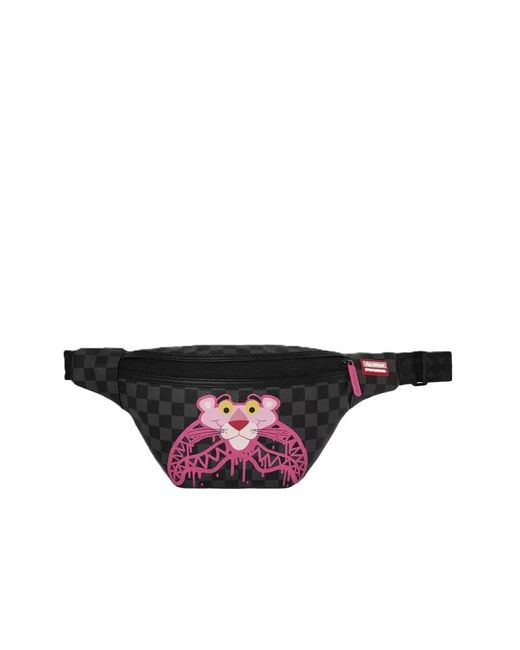 Sprayground Black Belt Bags