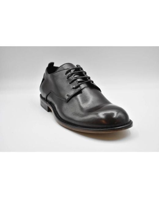 Ernesto Dolani Black Business Shoes for men