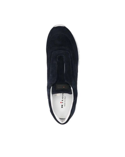 Kiton Blue Sneakers for men