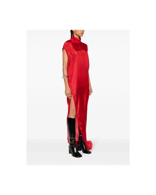 Rick Owens Red Maxi Dresses