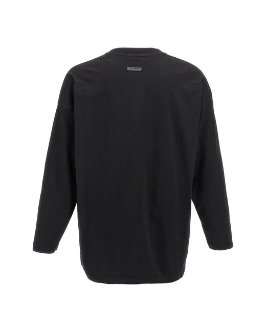 Fear Of God Black Long Sleeve T-Shirts for men