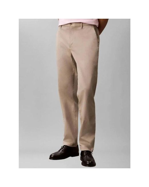 Calvin Klein Natural Chinos for men
