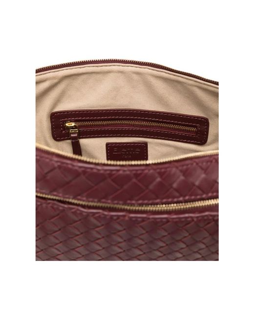 Elleme Purple Shoulder Bags
