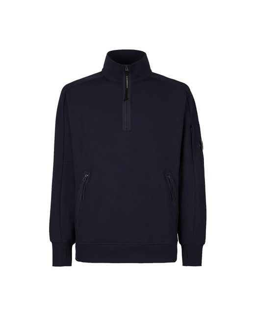 C P Company Blue Sweatshirts for men