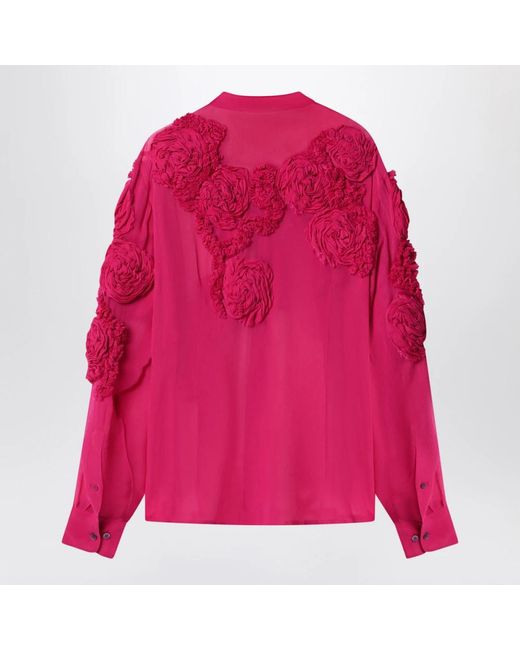 Dries Van Noten Pink Shirts