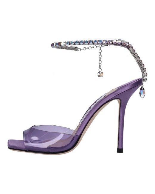 Jimmy Choo Blue High Heel Sandals
