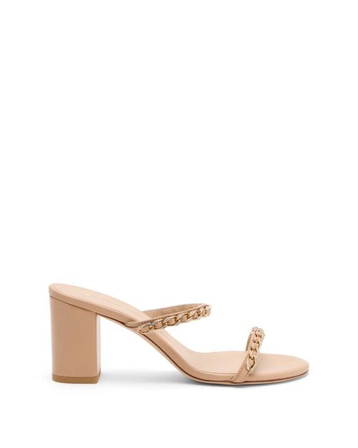 Stuart Weitzman Natural Soluxe Crystal Slide 75