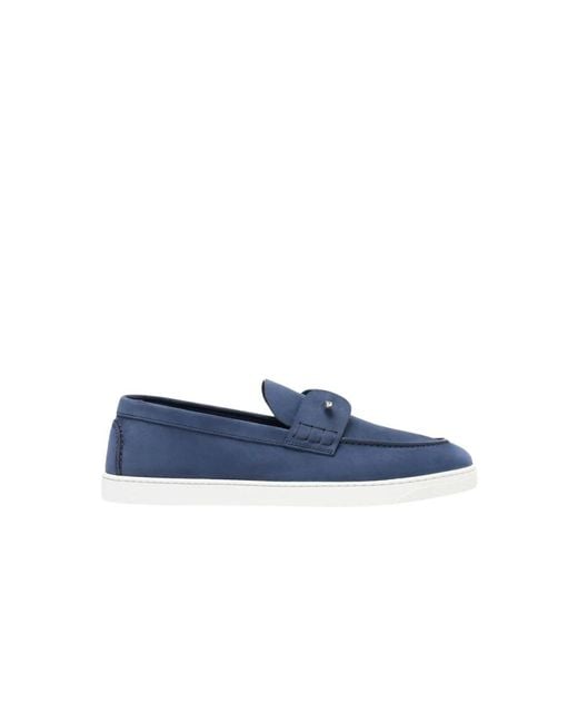 Scarosso Blue Loafers for men