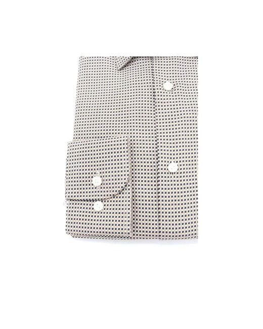 Boss Gray Formal Shirts for men
