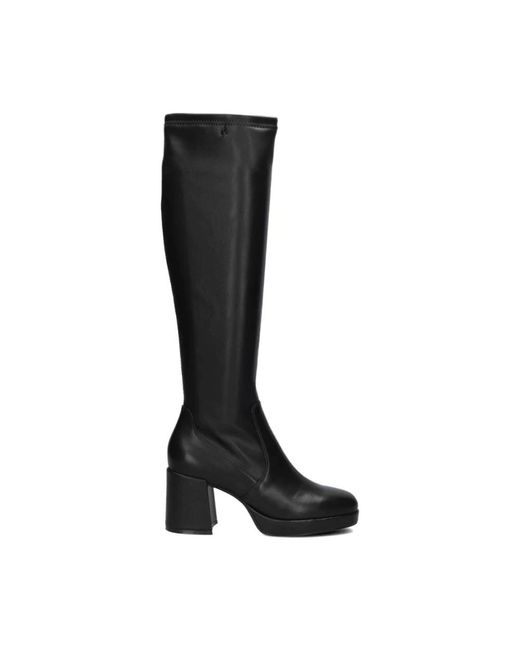 Mexx Schoenen ,Zwart ,Zwarte Enkellaarzen Voor in het Black