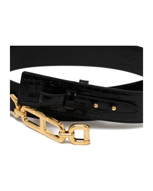 Tom Ford Black Leather Belts