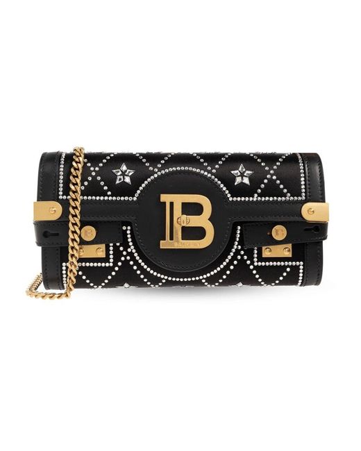 Balmain Black B-buzz 23 schultertasche