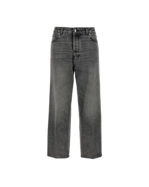 Haikure Gray Straight Fit Jeans