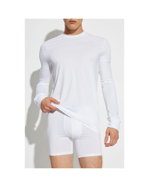 DSquared² Long Sleeve Tops in het White voor heren