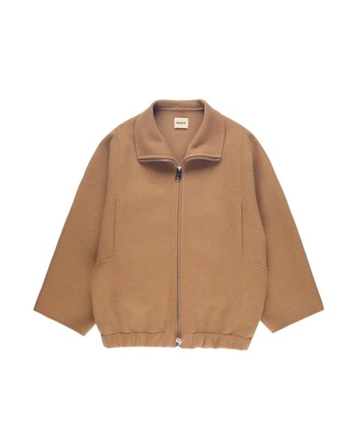 Light Jackets di Khaite in Brown