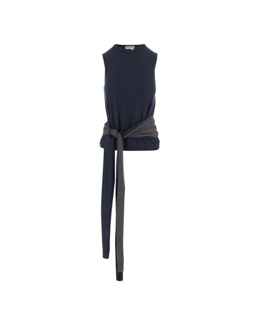 J.W. Anderson Blue Sleeveless Tops
