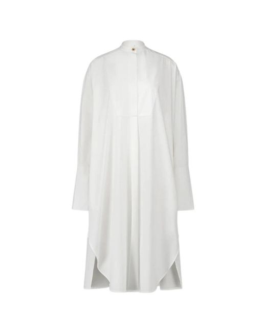 Laurence Bras White Shirt Dresses